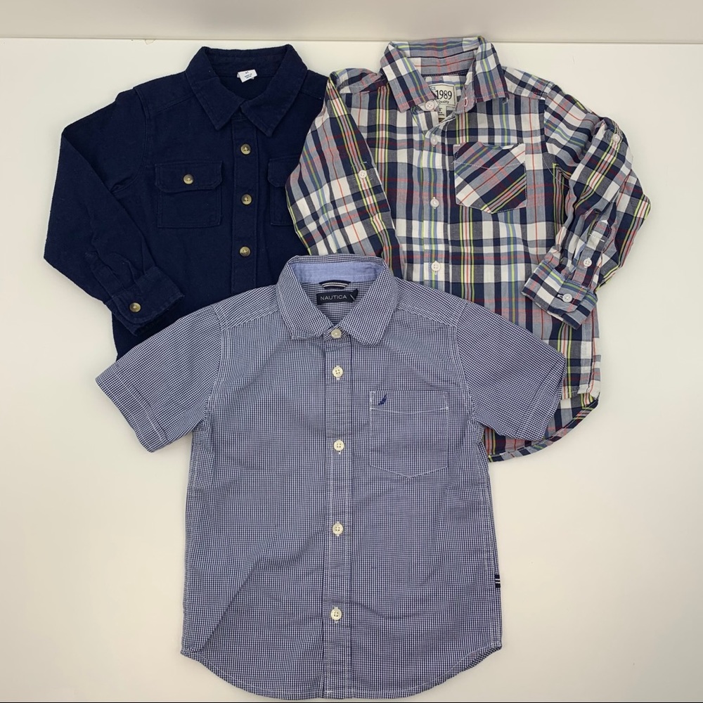 GAP Nautica Children's Place Boys Shirts Size 4
